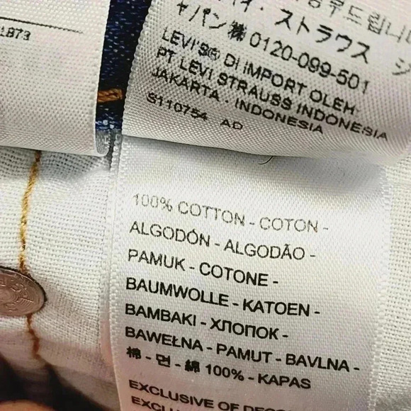 Levis Premium Women Distressed Jeans 30 L26 Blue Denim Bleached - Picture 5 of 10